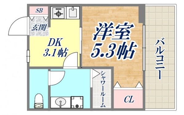 ときわ庄山ハイツの物件間取画像